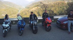 Мотоцикл VS Nissan GTR - Сотрудники ДПС остановили за сплошную.mp4.mp4