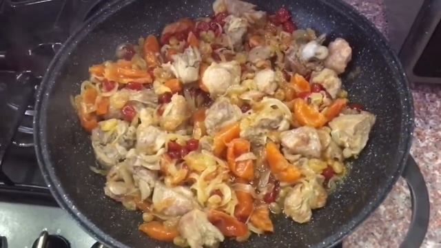 Плов со сладкой подливой / Азербайджанская кухня смотреть онлайн