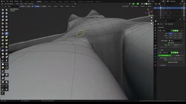 Anime girl body modeling | Workflow | Part #2 | Blender 3.4.1 смотреть онлайн