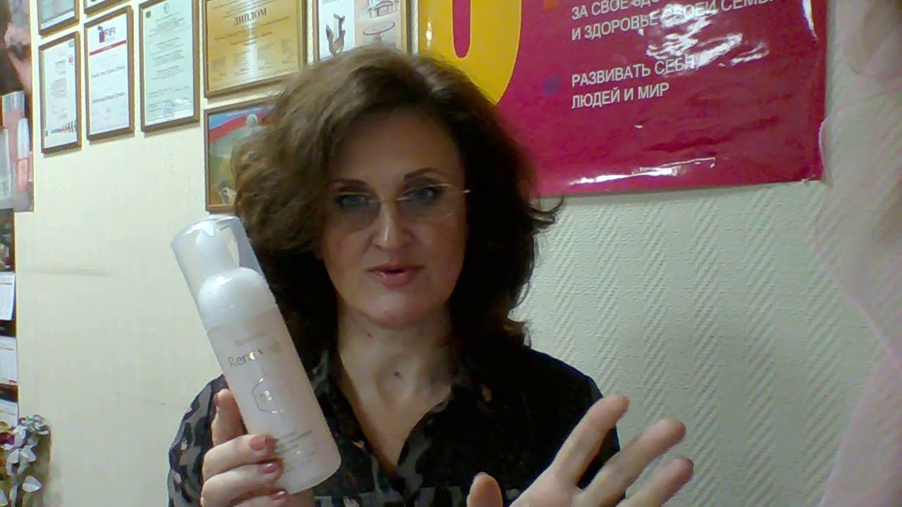 #Фаберлик#Партнер30.Крем пенка для деликатного умывания Renovage. смотреть онлайн