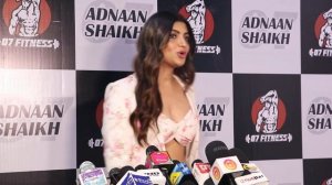 Akanksha Puri Full Interview -Adnaan Shaikh's 07 Fitness Gym Launch