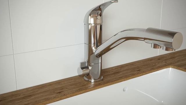 Смеситель для кухни с каналом для фильтрованной воды Davis смотреть онлайн