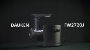 Видеоинструкция: Мясорубка электрическая DAUKEN FW2720J
