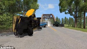 BeamNG Drive INSANE CRASHES #11