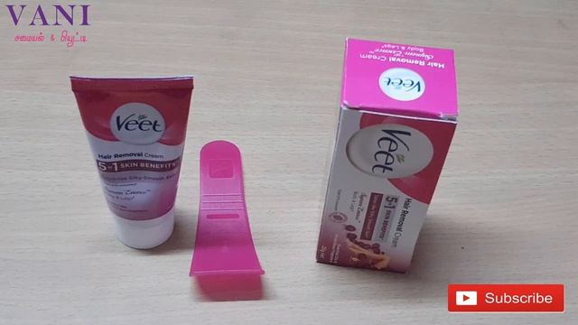 How To Use Veet Hair Removal Cream | Veet Hair Removal Cream Review in Tamil | Vani Samayal & Beaut смотреть онлайн