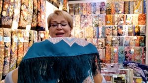 Зимняя роза ❄️?❄️ Павловопосадские платки в Минске. Алёна