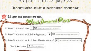 Get it right! Starlight 4 класс часть 1 WorkBook упр.13 стр.38