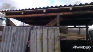 Навес своими руками (бюджетный). Строю один.