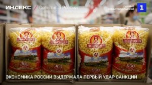 Экономика России выдержала первый удар санкций