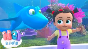 Bébé Requin !  | Chansons pour Enfants | HeyKids Français | animaux pour enfants