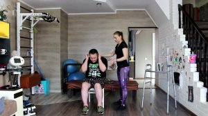 У136 ПОСЛЕ ТРАВМЫ! ПРОРАБОТКА ПОЯСНИЧНОГО ОТДЕЛА ПОЗВОНОЧНИКА! ЛФК ДОМА!