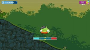 Bad Piggies - ZOMBIE PIG CLIMBING STEEP TO CATCH CRATE! OVER SPEED!
