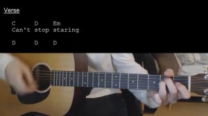 Billie Eilish - Ocean Eyes EASY Guitar Tutorial With Chords / Lyrics