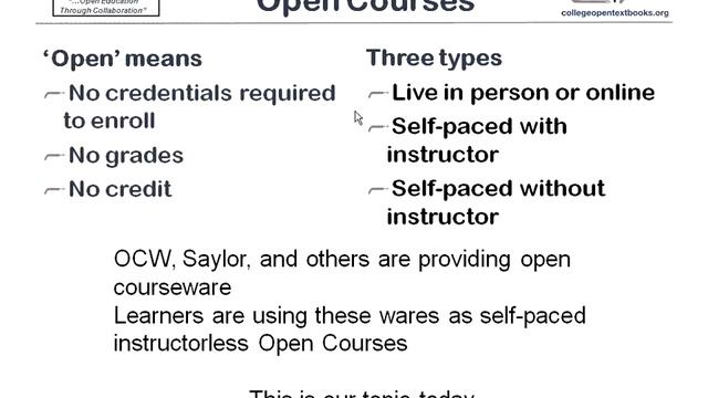 OTC12 - So much open courseware, so little time. смотреть онлайн