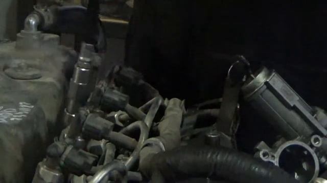 Проверка компрессии в двигателе D4DD 7331122 (4D34 Mitsubishi) смотреть онлайн