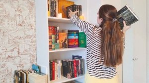 Перестановка на книжных полках / ПЫТАЮСЬ освободить место