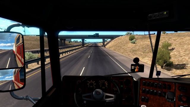 American Truck Simulator Покорение Америки #3 International 9800 Руль Logitech Force GT