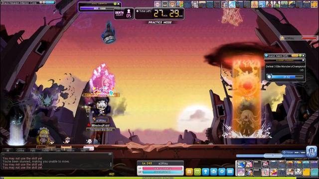 MapleSEA Aquila Normal Lotus Solo (Eunwol/Shade) смотреть онлайн