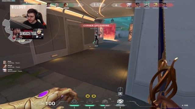 SEN ZOMBS PLAYS AS ASTRA ON PEARL MAP! [ VALORANT PRO REPLAYS ] смотреть онлайн