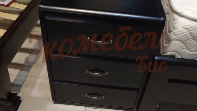 Спальный гарнитур из дерева производства "Экомебель БИО" - https://ecomebelbio.ru/