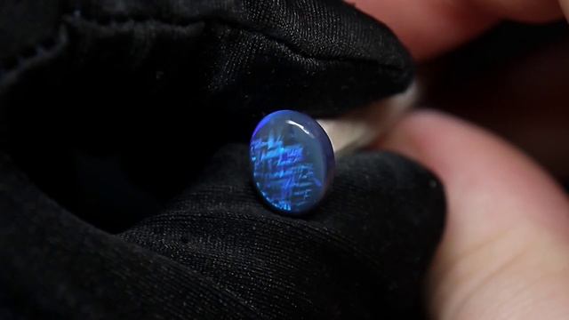 Коллекционный черный опал "Китайские иероглифы" смотреть онлайн