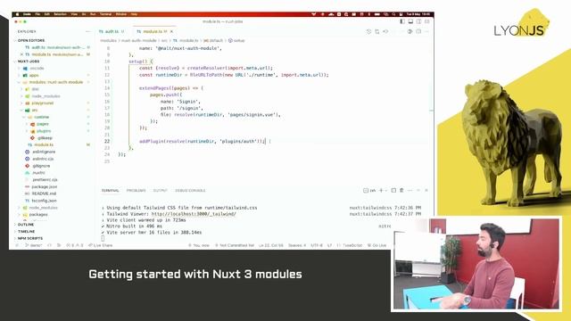 Lyon JS #83 - Getting started with Nuxt 3 modules смотреть онлайн