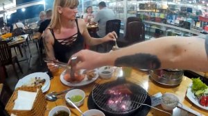 Нячанг. Шведский стол морепродуктов.