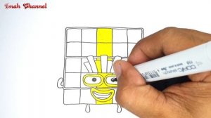 Numberblocks - Number blocks 25 like number 70 | learn to count #imahchannel