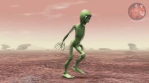 Танцующий зелёный человек)