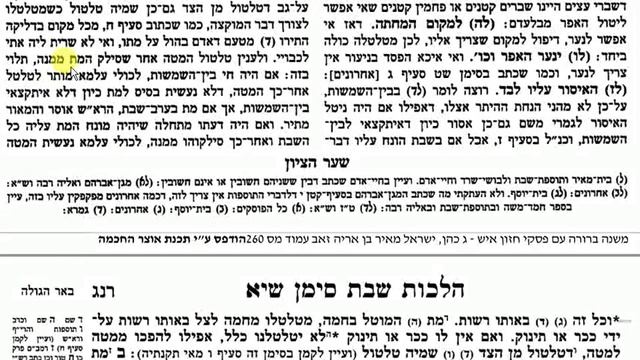 130. Мишна брура, 311:1 смотреть онлайн