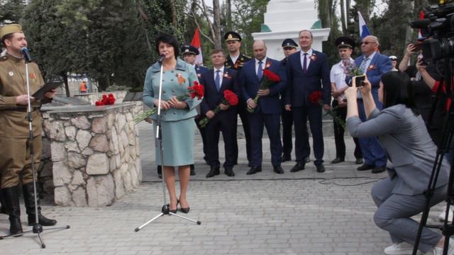 Митинг к 80 летию освобождения Балаклавы от румын. 18.04.2024