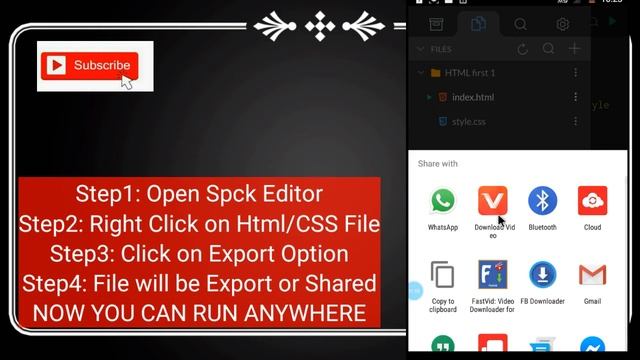 How To Run SPCK Editor file | Coding With Mobile Phone in Hindi Urdu