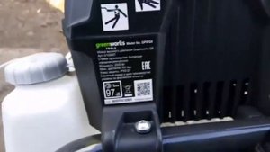Мойка высокого давления GREENWORKS GPWG8
видео 2