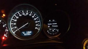 Мазда сх5  2.0 AWD расход топлива по трассе