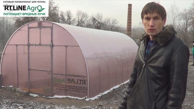 Как подготовить теплицу к зиме. Как установить подпорки.