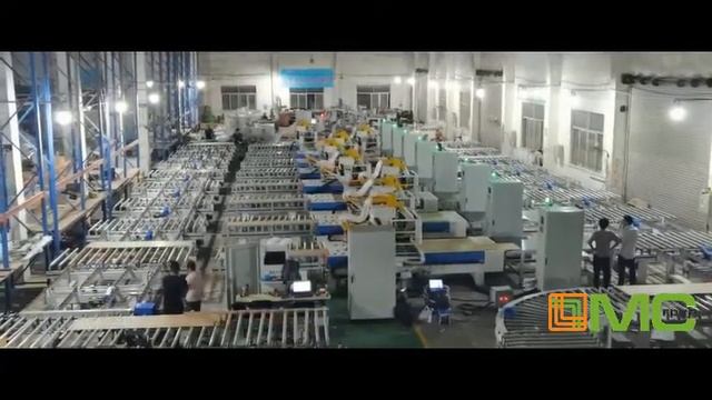 Автоматизированный участок фрезерных станков с ЧПУ смотреть онлайн