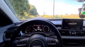 AUDI A6 C7 3.0 TDI 272hp 2015 launch/start