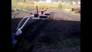 Сажаем картофель под мотоблок нева мб 23