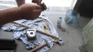 Рассухаривание и засухаривание, а также притирка головки цилиндра клапанов 4 т скутера.