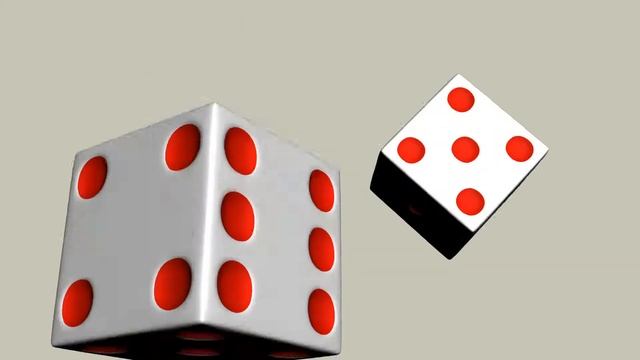 3d Dice animation (Animated Dice Roll) смотреть онлайн