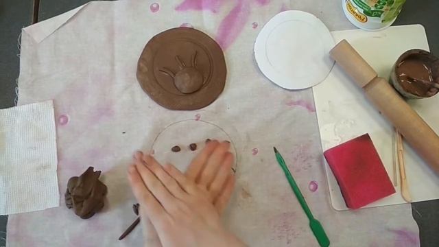 Мастер-класс по лепке из глины «Панно «Цветы весны»