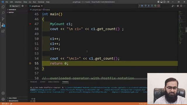 Operator Overloading in C++ | Overloading Binary Operators | Operator Overloading | Tutorial # 30