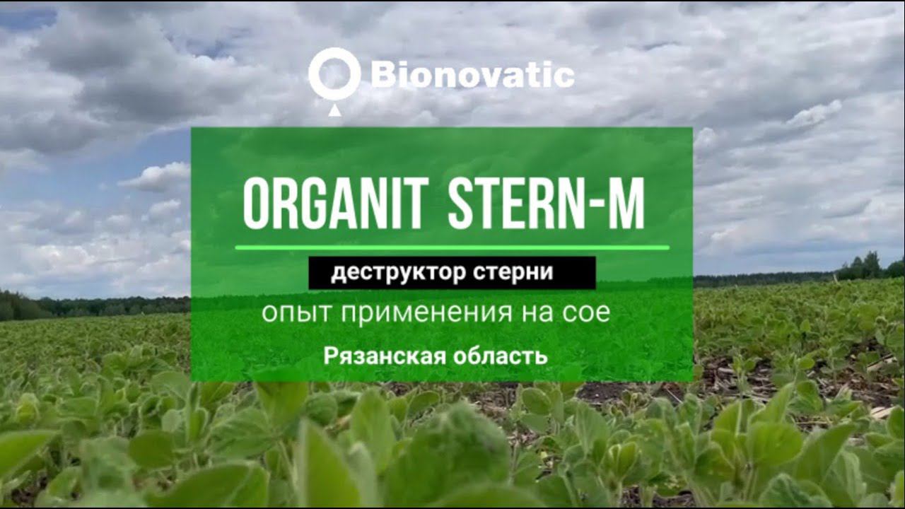 Репортаж с полей. Применение Organit Stern-М в Рязанской области