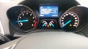 Ford Kuga 2. Как лечить предупреждение "Проверьте давление в шинах".
