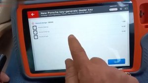 Program Porsche Cayenne 2014 5M48H BCM Key Via Xhorse Key Tool Plus