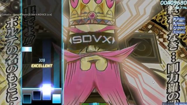 Osu! Camelia - Bangin' Burst [S.Star's NOVICE Lv.9] | S-Rank смотреть онлайн