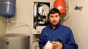 Viessmann Vitodens 100 неправильный монтаж дымохода АТ #1