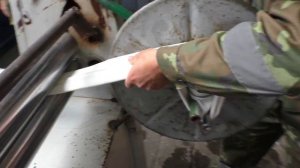 Самодельный ручной станок для перекатки пожарных рукавов