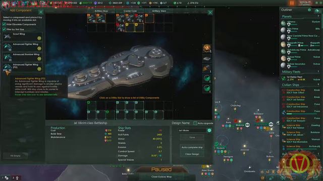 Mod Masters Stellaris: Humanoid Pack (The Space Dwarves) Part 5 (Battleships) смотреть онлайн