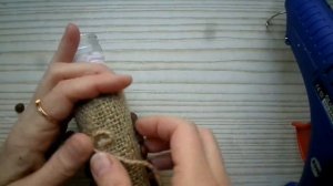 Кофейный домик ?? Декор бутылки. Мастер-класс